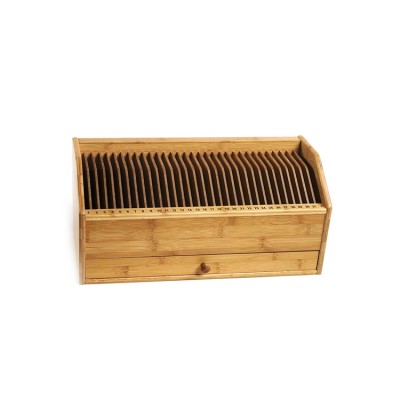 China Handicraft Luxury Desk Organizer Bamboo